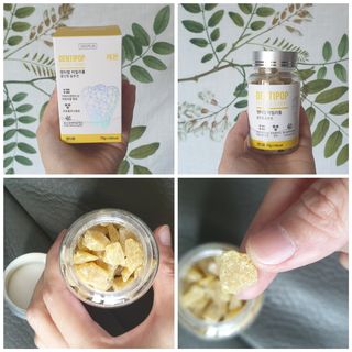 작심연구소 구취제거+충치예방+치아화이트닝 마법의 캔디 덴티팝3종(맛 랜덤 발송) — 4점을 준 리뷰어가 2022년 5월 올린 사용 사진