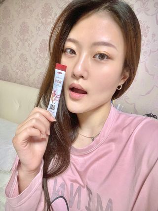 하루 1포로 콜레스테롤, 유산균, 고역가 소화효소까지 한번에 섭취! 다온바이오 홍자임 1개월분(30포) — 5점을 준 리뷰어가 2022년 12월 올린 사용 사진