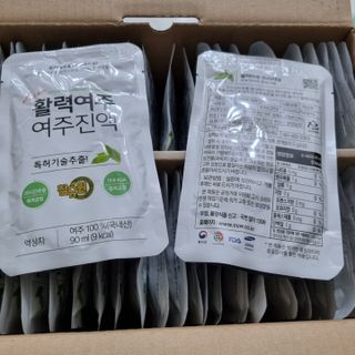 참유원 특허제조 활력 여주진액 여주즙 50포 — 4.5점을 준 리뷰어가 2022년 1월 올린 사용 사진