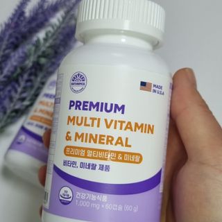서울약사신협 네이처픽_멀티비타민&미네랄_1,000mg x 120캡슐 — 5점을 준 리뷰어가 2021년 9월 올린 사용 사진