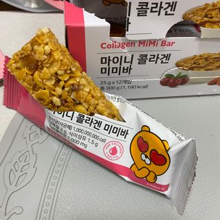 일동제약 마이니 마이니 늘씬날씬 콜라겐 세트 — 5점을 준 리뷰어가 2021년 2월 올린 사용 사진