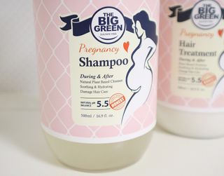 빅그린 임산부 전용라인 3종세트 - 샴푸500ml,트리트먼트500ml,바디워시500ml — 5점을 준 리뷰어가 2022년 8월 올린 사용 사진