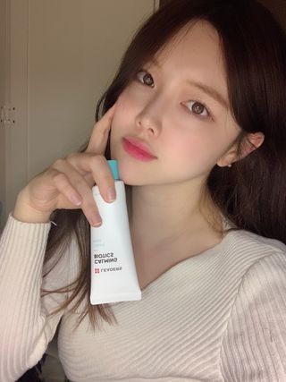 리더스코스메틱 리더스 카밍 바이오틱스 크림 마스크 — 5점을 준 리뷰어가 2021년 2월 올린 사용 사진