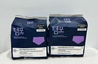 N[템포 ] 패드 내추럴 순면 입는 오버나이트 5P * 2개 — 5점을 준 리뷰어가 2024년 4월 올린 사용 사진