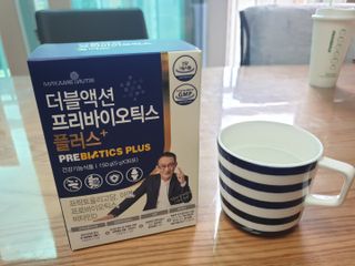 메이준뉴트리 더블액션 프리바이오틱스 플러스+ — 5점을 준 리뷰어가 2021년 7월 올린 사용 사진