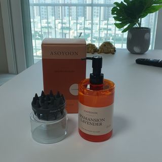 아소윤 기분좋은 향기 부드러운 거품 스파맨션 바디클렌져 5종 중 택1 + 마리아띠 샴푸두피볼 3종 중 1 랜덤발송 — 5점을 준 리뷰어가 2021년 8월 올린 사용 사진
