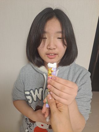 다나음 180도 칼슘젤리+아연면역젤리 — 5점을 준 리뷰어가 2022년 1월 올린 사용 사진