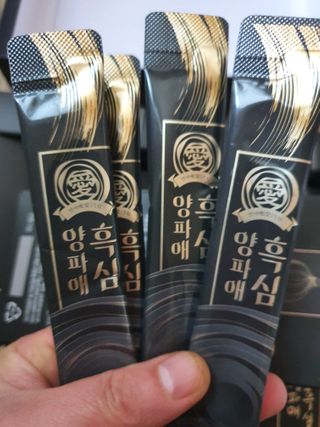 [중소기업유통센터 X 우수소상공인]해오담 수제 흑삼추출액  70ml x 20포 — 5점을 준 리뷰어가 2020년 12월 올린 사용 사진