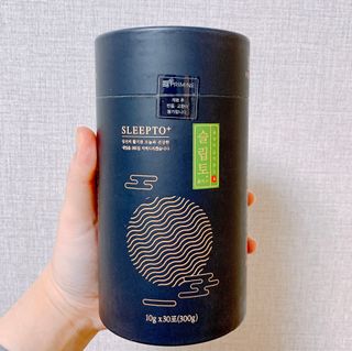 프리마인 자체 기업부설 연구소에서 찾아낸 건강한 수면의 비밀.  슬립토 플러스 30포 — 3점을 준 리뷰어가 2021년 11월 올린 사용 사진