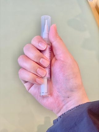 1+2 뷰젤 매직케어 손톱영양제+스톤푸셔+코인타올 셀프 네일케어 — 5점을 준 리뷰어가 2023년 4월 올린 사용 사진