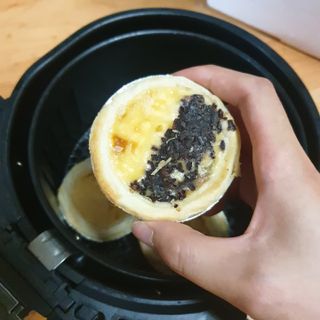 디앙뜨 포르투갈 에그타르트 오리지널 맛+패션후르츠+초콜릿타르트 맛 중 택1 — 4점을 준 리뷰어가 2021년 7월 올린 사용 사진
