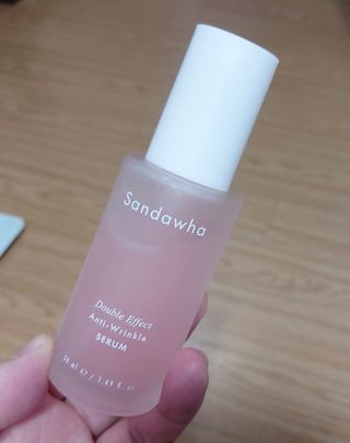 산다화 더블 이펙트 안티 링클 세럼 50ml — 5점을 준 리뷰어가 2022년 10월 올린 사용 사진