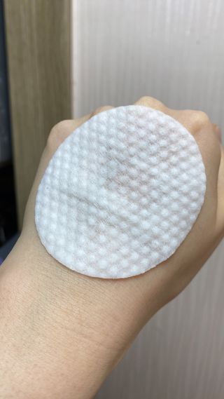 랑벨 비타 에너지 잡티 앰플 패드 65매 (투명하고 밝은 얼굴 광채패드) — 5점을 준 리뷰어가 2022년 6월 올린 사용 사진