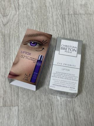 크리스티앙 브르통 리프톡스 아이세럼 펩타이드 롤온 스틱 — 4점을 준 리뷰어가 2022년 10월 올린 사용 사진