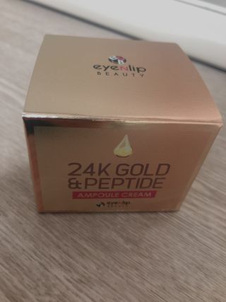 아이앤립 / EYENLIP 아이앤립 24K 골드 N 펩타이드 앰플 크림 — 5점을 준 리뷰어가 2021년 4월 올린 사용 사진