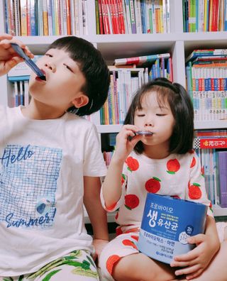 서울약사신협_프로바이오생유산균_2.5G x 100포 — 3점을 준 리뷰어가 2021년 6월 올린 사용 사진