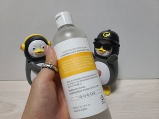 나나스킨 캐모마일아쿠아수딩토너 — 5점을 준 리뷰어가 2021년 6월 올린 사용 사진