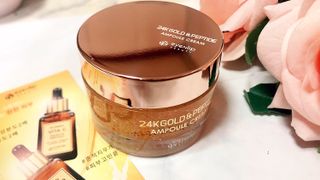 아이앤립 / EYENLIP 아이앤립 24K 골드 N 펩타이드 앰플 크림 — 5점을 준 리뷰어가 2021년 4월 올린 사용 사진