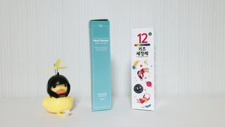 셀바이져 항균 스프레이 핸드워시 + 키즈세정제 SET — 4.5점을 준 리뷰어가 2021년 3월 올린 사용 사진