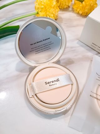세렌디뷰티 퍼펙트 에어리 커버 쿠션 — 4.5점을 준 리뷰어가 2021년 6월 올린 사용 사진