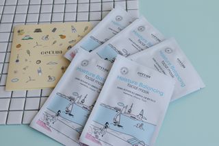 세뚜아(Cettua) [세뚜아] 모이스처 밸런싱 페이셜 마스크 Cettua Moisture Balancing Facial Mask 5매 — 5점을 준 리뷰어가 2024년 3월 올린 사용 사진