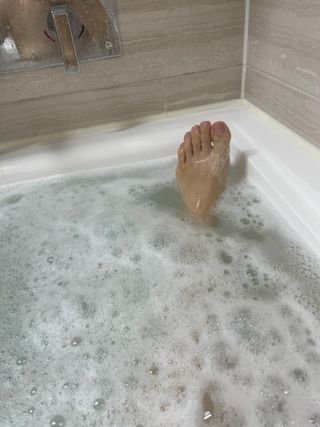 버블데이 배쓰밤 거품입욕제 버블바 6종 — 4.5점을 준 리뷰어가 2021년 8월 올린 사용 사진
