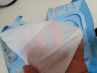 햅스 세균없는 주방 대형 2팩, HAPS sanitizer wipe — 5점을 준 리뷰어가 2022년 2월 올린 사용 사진