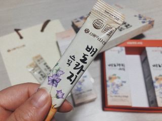 서울약사신협_배도라지스틱_10g x 30포 — 5점을 준 리뷰어가 2021년 3월 올린 사용 사진