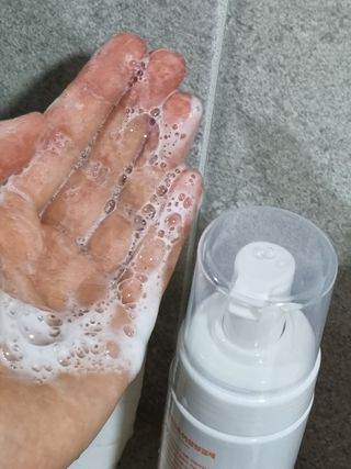 MF프리 [닥터문] 유산균 락토케어 질경초 여성청결제 200ml (폼타입) — 5점을 준 리뷰어가 2022년 7월 올린 사용 사진