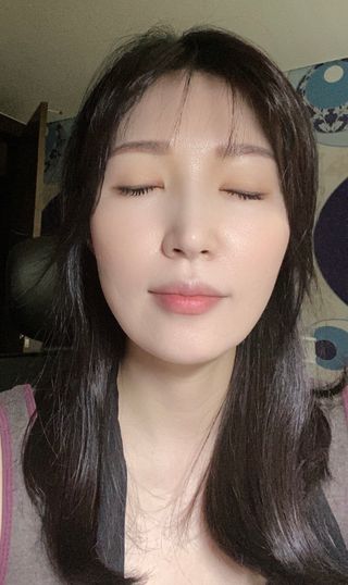 리즐리 씨슬릭 톤업 쿨링 쿠션 15g — 4점을 준 리뷰어가 2021년 7월 올린 사용 사진
