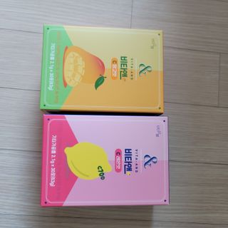 비타앤C 레몬맛, 망고맛 — 5점을 준 리뷰어가 2021년 6월 올린 사용 사진