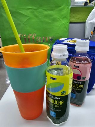 더그레잇티 콤부차 [매일유업] 더그레잇티 44kcal 콤부차 300ml *12개입 (오리지널 6개+베리리치 6개) — 5점을 준 리뷰어가 2023년 8월 올린 사용 사진