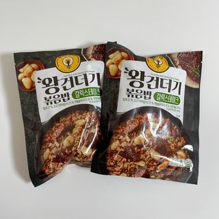 한성기업 무볼레 왕건더기 볶음밥 갈릭스테이크 — 4점을 준 리뷰어가 2021년 10월 올린 사용 사진