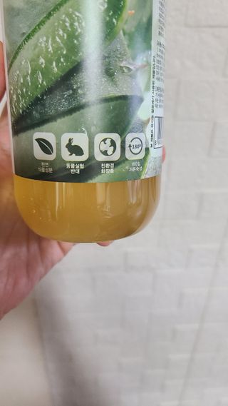 THE MAK 모이스처 밸런스 올인원 클렌저 스무스 타입 — 5점을 준 리뷰어가 2021년 12월 올린 사용 사진