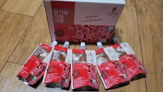 자연에온 유기농 석류 착즙 100mL 10개입 2BOX — 5점을 준 리뷰어가 2020년 12월 올린 사용 사진