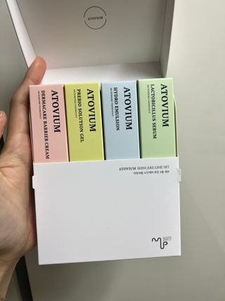 마이디플러스 아토비옴 4종 기프트 패키지 — 5점을 준 리뷰어가 2021년 11월 올린 사용 사진