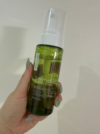 [쿠팡●구매평] 닥터초이스 디판테놀 시카 만능 버블토너 150ml — 4.5점을 준 리뷰어가 2025년 7월 올린 사용 사진
