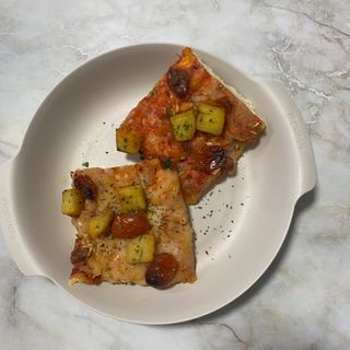 브라잇벨리 비건피자 [노밋피자알로하 & 노밋피자포테이토] 2가지맛 — 5점을 준 리뷰어가 2022년 7월 올린 사용 사진