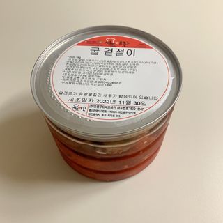 셰프애찬 별미김치 굴겉절이 1kg — 4.5점을 준 리뷰어가 2022년 12월 올린 사용 사진