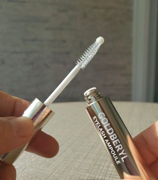 피부미 골드베릴 아이래쉬 앰플 10ml — 4점을 준 리뷰어가 2021년 9월 올린 사용 사진