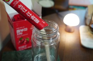 참앤들황토농원 7가지 맛! 탄산 톡톡! 스파클링! 데이앤 콤부차 7종 10포 1박스씩 ★총 7박스★ — 5점을 준 리뷰어가 2023년 2월 올린 사용 사진