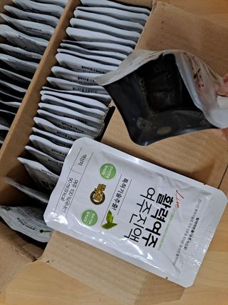 참유원 특허제조 활력 여주진액 여주즙 50포 — 5점을 준 리뷰어가 2022년 3월 올린 사용 사진