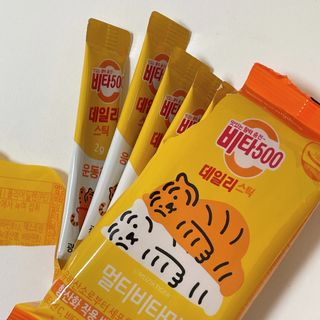 광동생활건강 [광동] 비타500데일리스틱  ★빼빼로데이★ 30포+70포+ 뚱랑이스티커+빼빼로+쇼핑백 — 5점을 준 리뷰어가 2022년 11월 올린 사용 사진