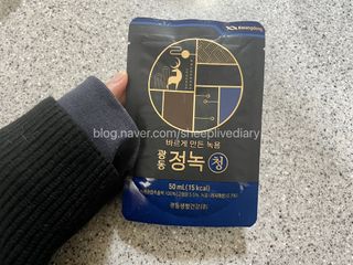 광동생활건강 [광동] 바르게 만든 녹용, 광동정녹청 30포. — 5점을 준 리뷰어가 2023년 2월 올린 사용 사진
