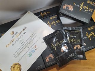 서울약사신협 약사신협_흑마늘진액_70mlx30포 — 5점을 준 리뷰어가 2021년 5월 올린 사용 사진