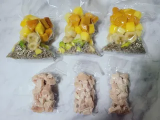 수플먼트 나는 마신닭!! 닭가슴살 주스키트, 먹기 힘들었던 닭가슴살 이제는 마시자 — 5점을 준 리뷰어가 2023년 1월 올린 사용 사진