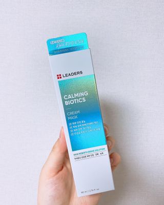 리더스코스메틱 리더스 카밍 바이오틱스 크림 마스크 — 4.5점을 준 리뷰어가 2021년 5월 올린 사용 사진