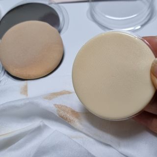젤리팜 마이크로셀 실리콘퍼프 피치,오렌지 — 5점을 준 리뷰어가 2021년 10월 올린 사용 사진