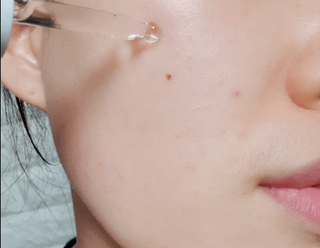 키노닉스 3종 세트 [펀더멘탈앰플 + 로지톤업선밀크 + 블루밍세럼인미스트] — 5점을 준 리뷰어가 2022년 3월 올린 사용 사진