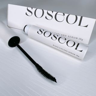더소설 소설 블랙아이래쉬 세럼 10g(SOSEOL BLACK EYELASH SERUM 10g) — 5점을 준 리뷰어가 2024년 3월 올린 사용 사진